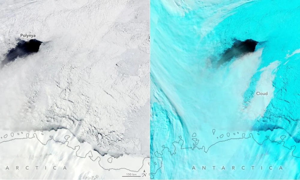 Λύθηκε το μυστήριο της γιγάντιας τρύπας στην Ανταρκτική - Πώς σχηματίστηκε